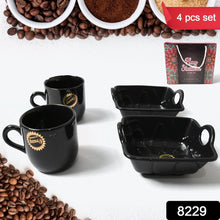 Play Station Ceramic Tea / cups / Mug Set With Handle (4 Pcs set)