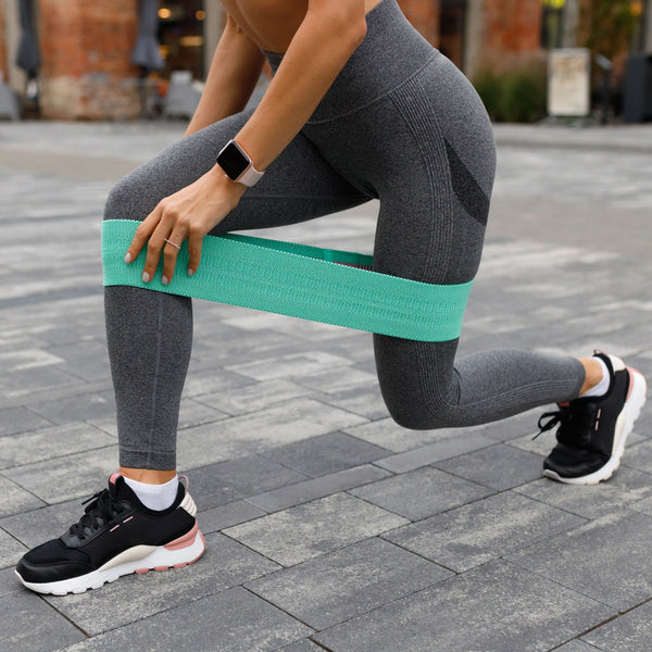 Hip Resistance Bands Set, Anti-Slip Workout Bands for Legs & Glutes  (3 Pcs)