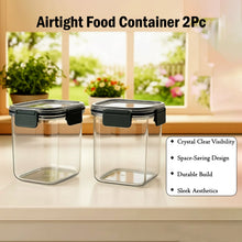 Apex Press N’ Lock Airtight Food Storage Container Set (2Pc/900ml) Approx
