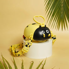 Cute Plastic Bug Shape Water Bottle with adjustable shoulder strap (1 Pc)
