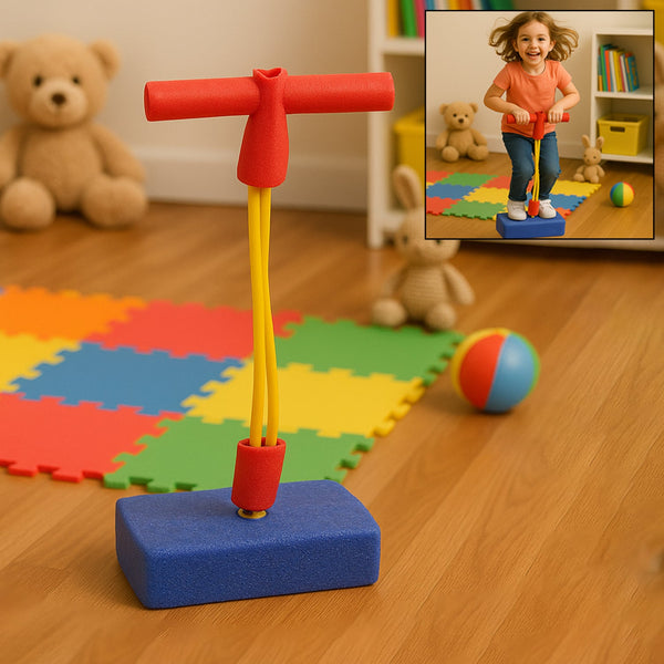 Kids Fitness Jumper Bouncy Toy  Fun Outdoor Play Gift (1 Pc)