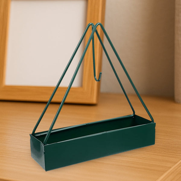 Triangular Iron Mosquito Coil Holder  Stylish Outdoor Incense Holder
