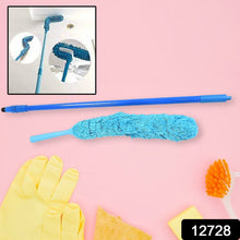Adjustable Long Handle Microfiber Dust Brush  Foldable Ceiling & Appliance Cleaner