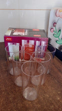 Apex Clear Plastic Tumbler / Glass Set 6-Piece Unbreakable