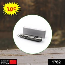 All-in-one stainless steel cutlery for outdoor use