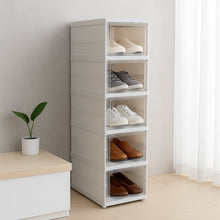 5-Layer Stackable Utility Cart  Foldable Storage Organizer for Clothes & Home (1 Pc)