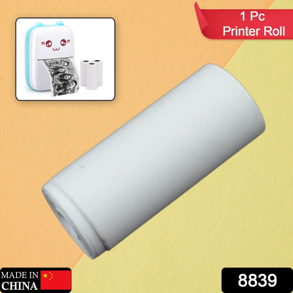 Thermal Printer Paper Roll  Aging Resistant, Fast Color, Portable (1 Pc)