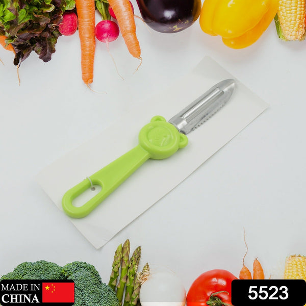 Multi-Purpose Stainless Steel Peeler With Handle For Vegetables (1 Pc)