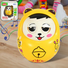 Musical Roly Poly Toy for Babies  Push & Shake Wobbling Doll