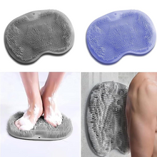 Silicone Bath Massage Cushion  Suction Cup Exfoliating Foot Scrubber & Mat