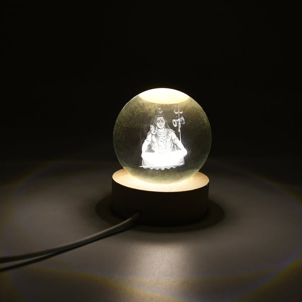 3D Crystal Ball lamps for Bedroom 3D Lamps for Home Decoration 3D Crystal Ball Night Light Gifts (1 Pc)