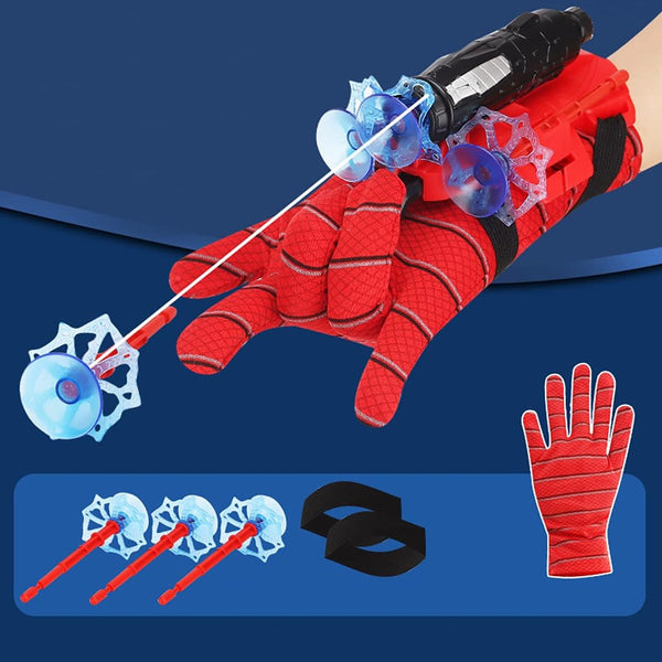 Web Shooter Toy for Kids  Glove Launcher Soft Dart Blaster