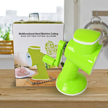 6 in 1 Multi functional Vegetable Cutter & Slicer Hand Machine