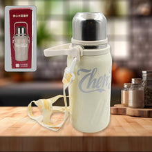 Stainless Steel Vacuum Insulated Water Bottle  Leak Proof Flask with Steel Cup