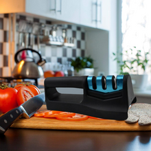 Kitchen Knife Sharpener  Handheld Chefs & Serrated (1 Pc, Chopper Not Included)