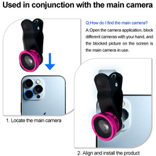Universal Clip-On Mobile Camera Lens (1 Set)