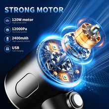 3 in 1 Mini Car Vacuum – Wireless, Rechargeable, Blower & Dust Cleaner for Car & Home