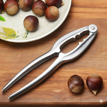 Luxury Stainless Walnut Cracker  Portable Nut Cutter & Pliers