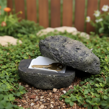 Realistic Fake Rock Key Hider  Weatherproof Outdoor Key Storage Emergencies (1 Pc)