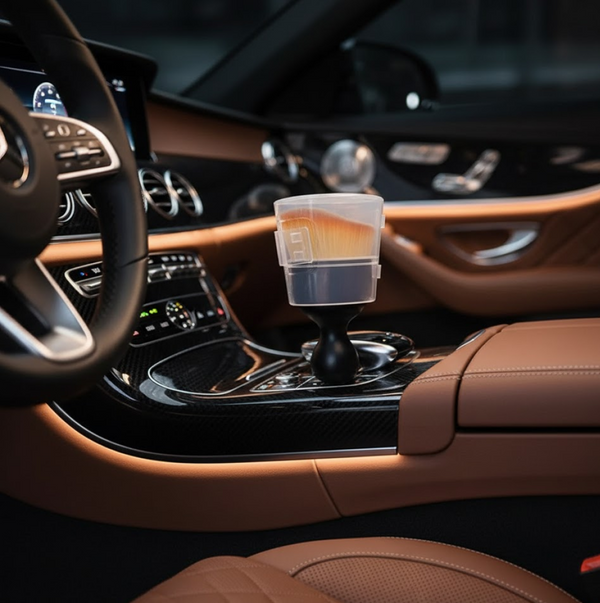 Mini Car Interior Cleaning Soft Brush -Car Cleaning Brushes Duster (1 Pc)