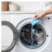Washing Machine Stain Tank Cleaner, Deep Cleaning Detergent Powder (1 Pc)