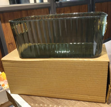 Premium Ribbed Transparent Storage Basket