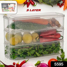 3 Fridge Storage Container (Pack of 3pcs, 1500ML Approx)