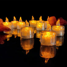 12 Pcs Flameless and Smokeless Decorative Acrylic Candles