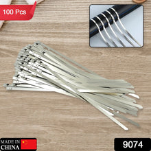 Stainless Steel Cable TIE Used for Solar, Industrial and Home Improvement (100 pcs Set / 4.6x200MM)
