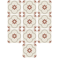 Peel and Stick Floor Tiles Kitchen (8x8 Inch / 10 Pcs Set)
