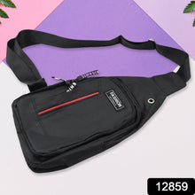 Waterproof Anti-Theft Crossbody Fanny Pack  (1 Pc, Black & Grey)
