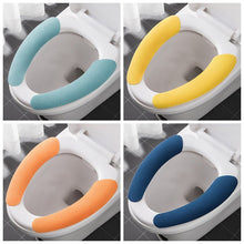 Toilet Seat Cover  Soft Warm Washable Cushion for Comfortable Seating