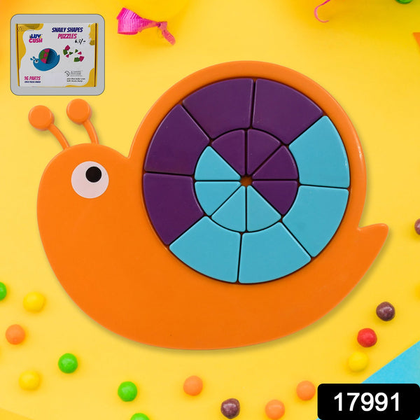 Mini Snail Puzzle  STEM Educational Toy, Puzzle Games for Ages 3-6 (Mix Color)