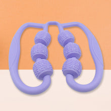 Muscle Massage Roller, 6 Wheels Relieve Soreness Leg (1 Pc)