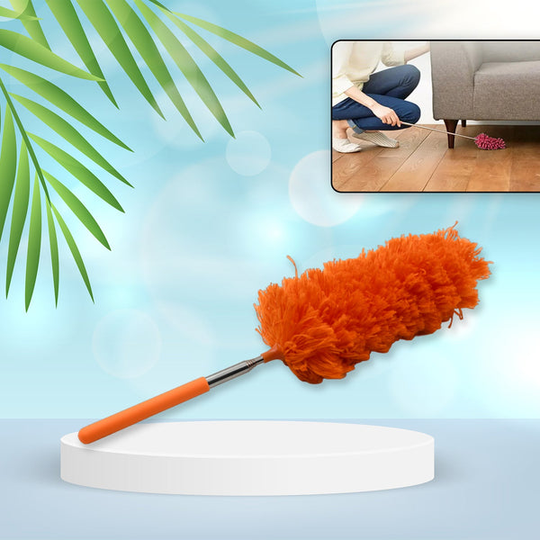 Adjustable Extendable Microfiber Duster  Washable Cleaning Tool