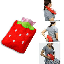 Strawberry pattern warm bag