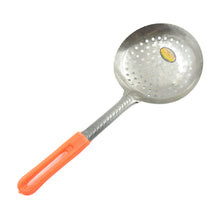 Colander Spoon, Non Slip Hand Polished Thickened Hot Pot Spoon for Kitchen for Restaurant (35 Cm)
