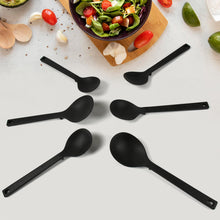 Multipurpose Silicone Spoon, Silicone Basting Spoon Non-Stick Kitchen Utensils Household (6 Pcs Set)