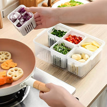 Fridge Storage Box  Freezer Vegetable & Meat Organizer Drawer