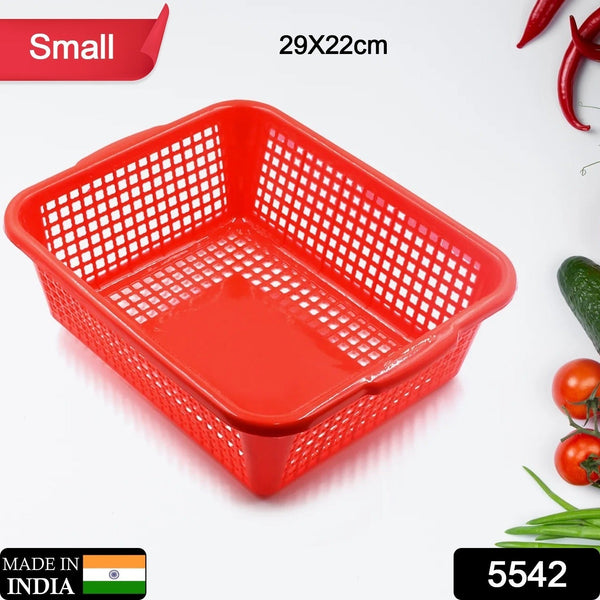 Plastic 1 Pc Kitchen Small Size Dish Rack Drainer Vegetables and Fruits (29x22CM)