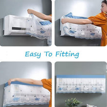 Folding Split AC Dust Cover  Washable, Dustproof (1 Pc, approx 1 Ton)