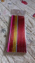 Home Paper Straws Durable & Eco-Friendly Colorful (25 Pcs Set)