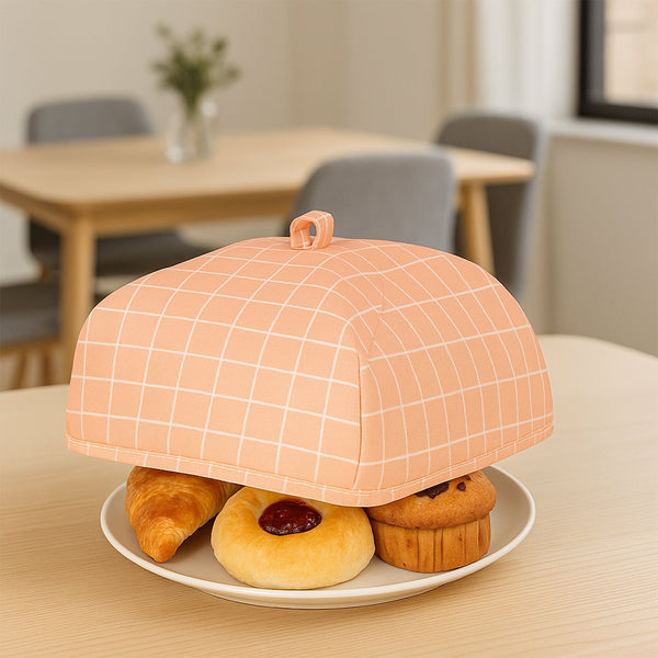 Foldable Food Cover  Anti-Dust & Heat Preservation (20x20 Cm)