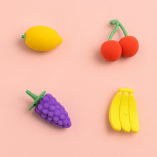 Mini Cute Vegetables and Fruits Erasers / Pencil Rubbers for Kids  (4 pc Set)