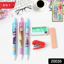 6-in-1 Stationery Set for School & Office (1 Pc)