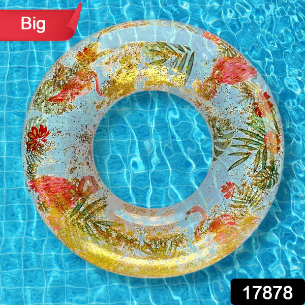 Swim Ring, For Adults, Conveniently Portable, Feathers, Swimming Ring (1 Pc)