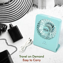 Portable Desk Fan  Big Table Fan (Battery Not Included)