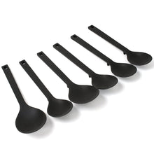 Multipurpose Silicone Spoon, Silicone Basting Spoon Non-Stick Kitchen Utensils Household (6 Pcs Set)