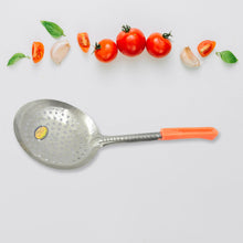 Colander Spoon, Non Slip Hand Polished Thickened Hot Pot Spoon for Kitchen for Restaurant (35 Cm)