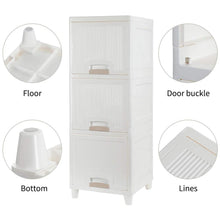 Multipurpose Storage Cabinet, Storage Solutions plastic drawers (3 Layer)